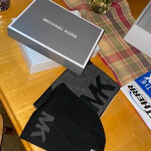 Michael Kors Hat and Scarf Set